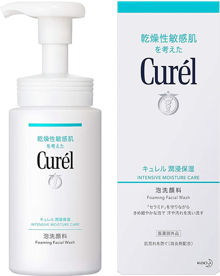 キュレル 潤浸保湿 泡洗顔料